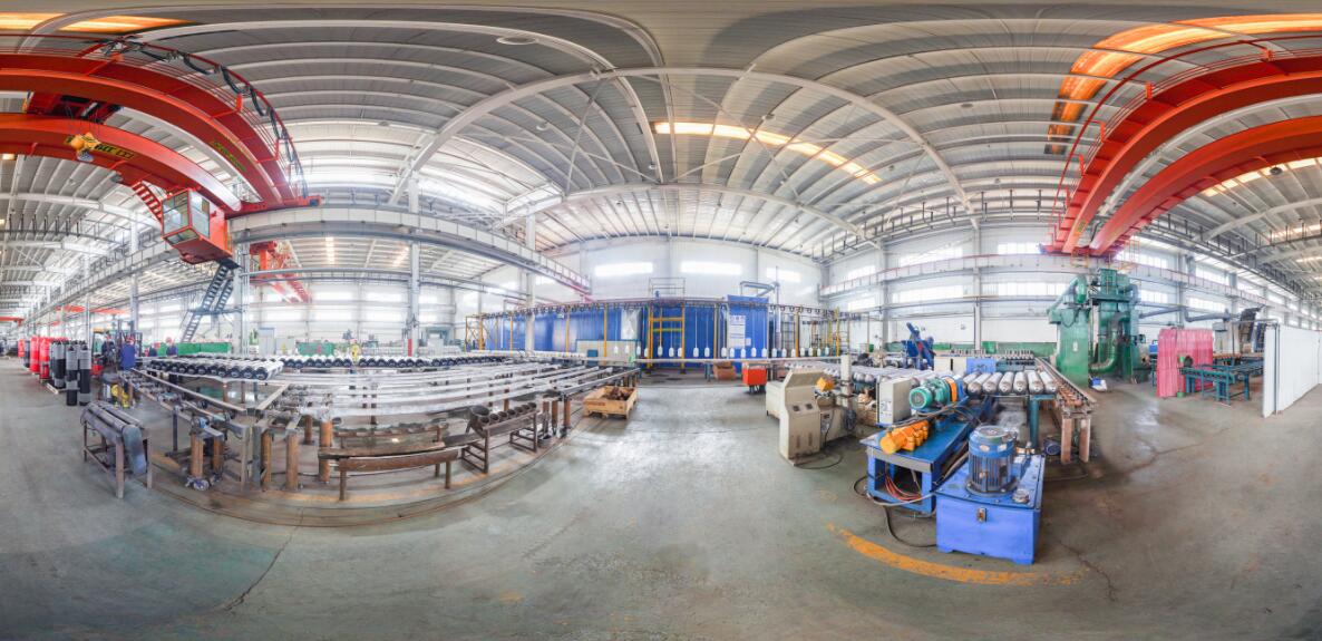 Panorama of workshop