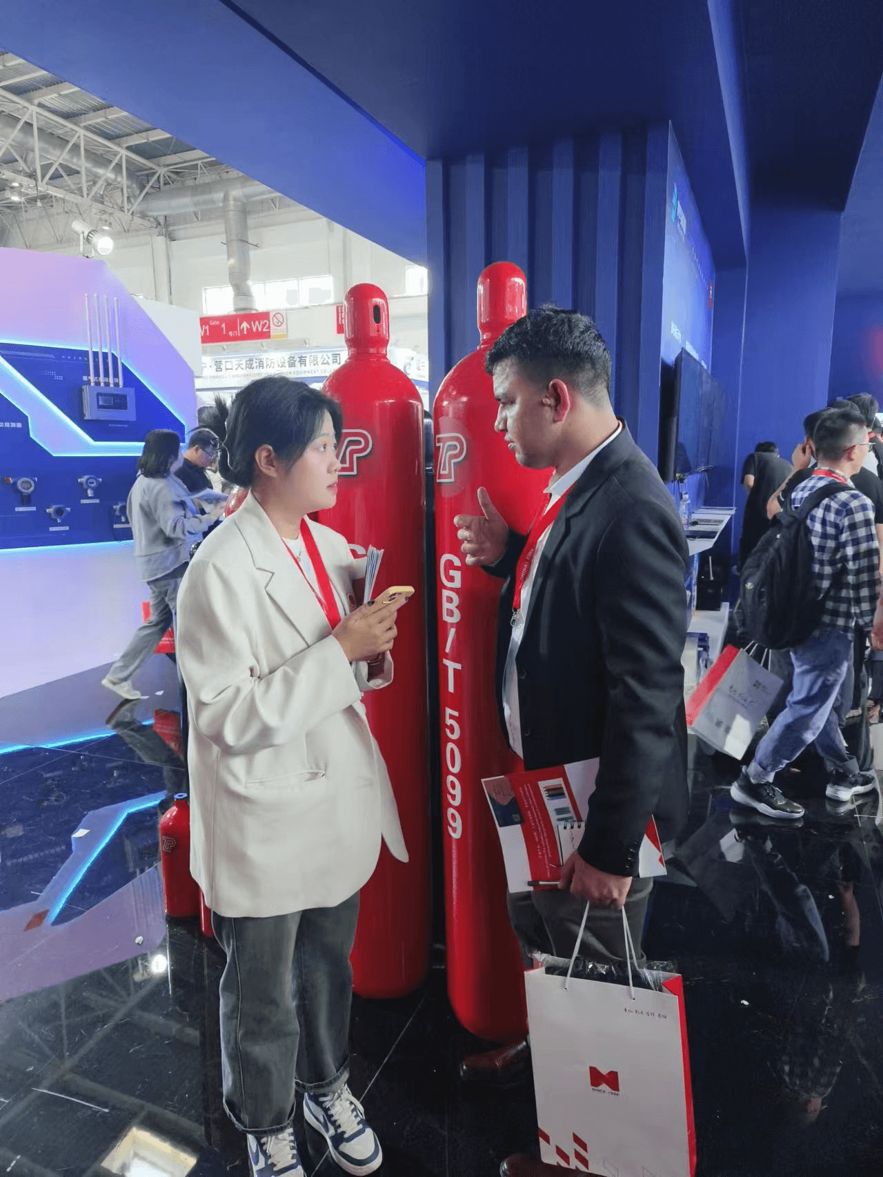 Our company participated in the 20th China International Fire Protection Exhibition